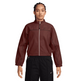 Wmns Nike Sportswear Faux Leather Track Jacket