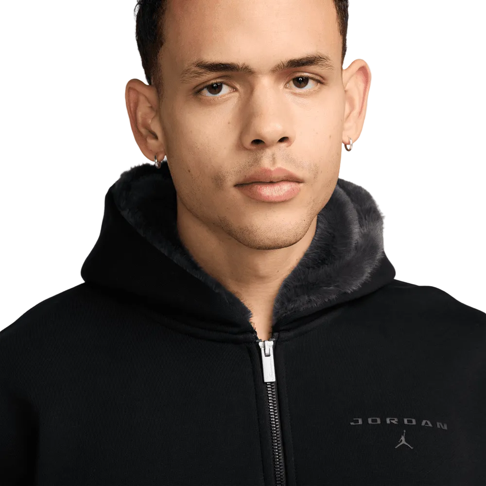 Air Jordan Flight Faux Fur Full-Zip Hoodie