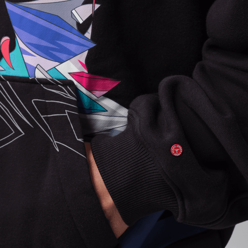 Air Jordan Brooklyn Fleece Oversized Graphic Pullover Hoodie