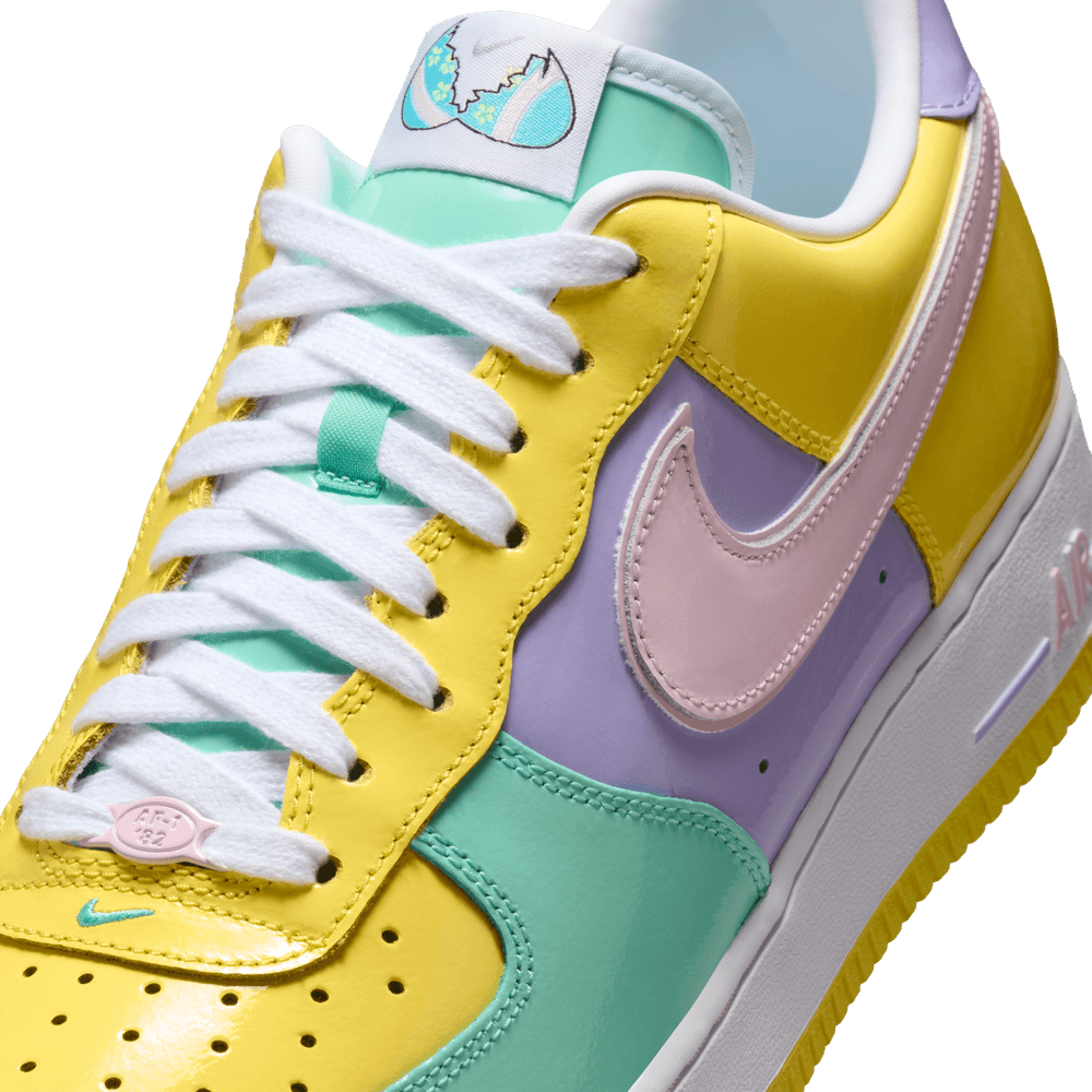 Nike Air Force 1 07 'Yellow Pulse/Pink Foam-Hydrangeas'|IQ9706-701