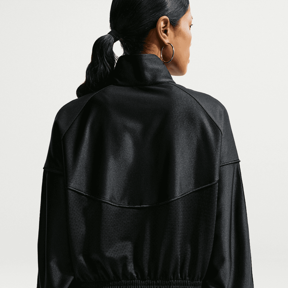 Wmns Nike Sportswear Oversized Windrunner Jacket 'Black/Sail Wmns Nike Sportswear Oversized Windrunner Jacket 'Black/Sail