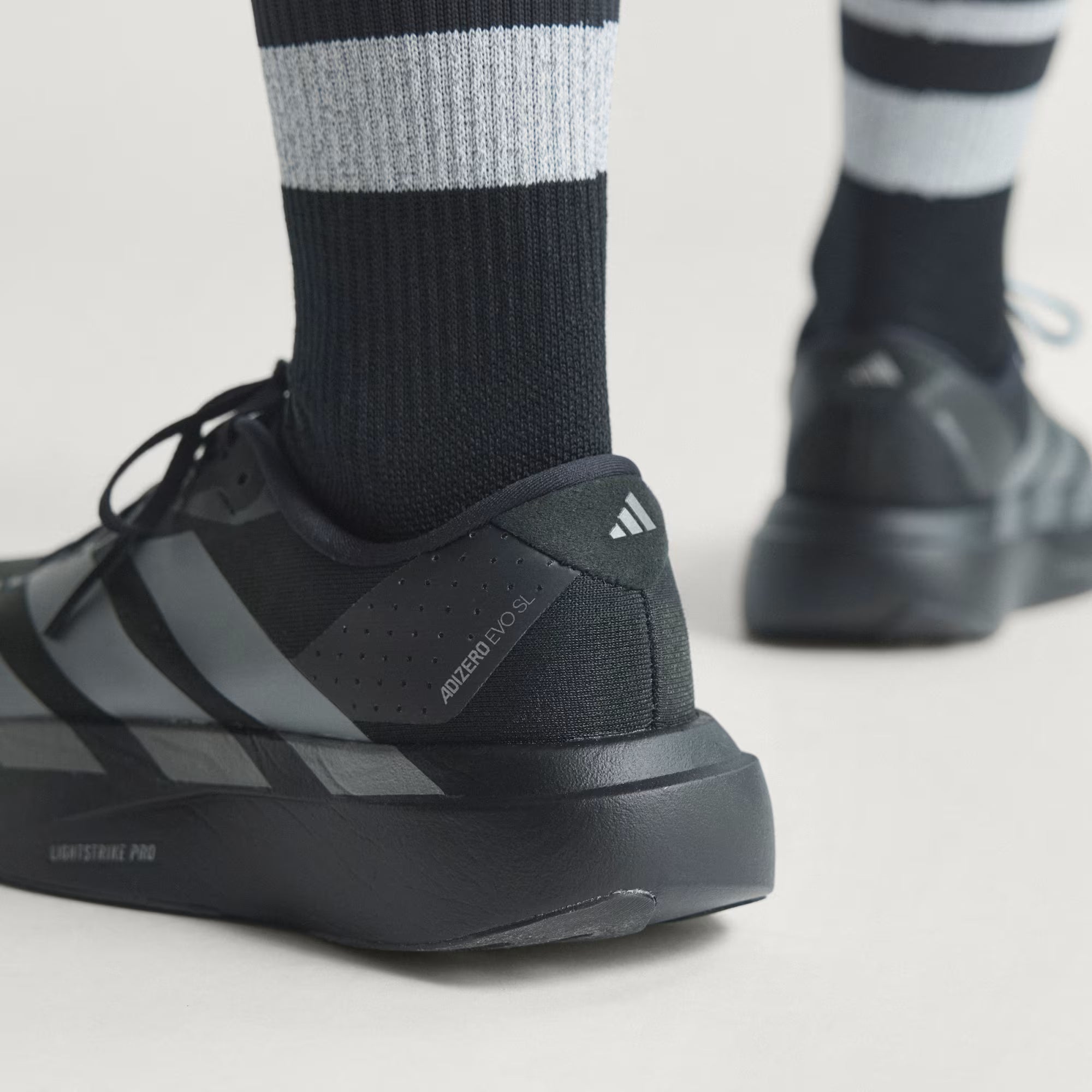 Wmns Adidas Adizero EVO SL 'Core Black / Iron Metallic / Core Wmns Adidas Adizero EVO SL 'Core Black / Iron Metallic / Core
