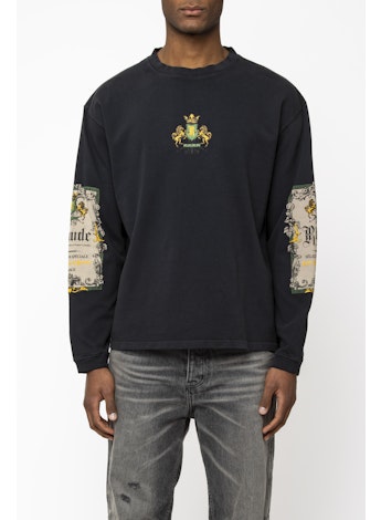 Rhude Bordeaux Reserve Long Sleeve Tee