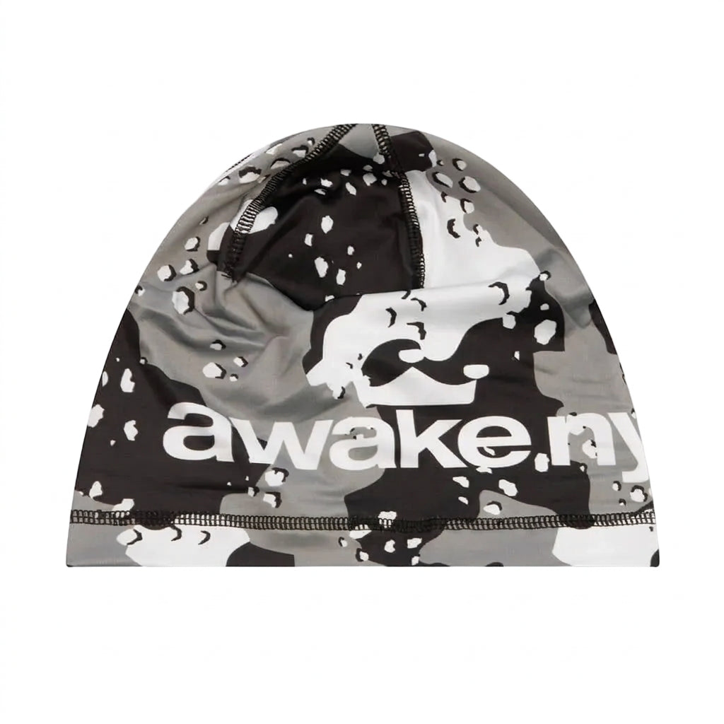Awake NY Camo Crown Logo Skully Beanie