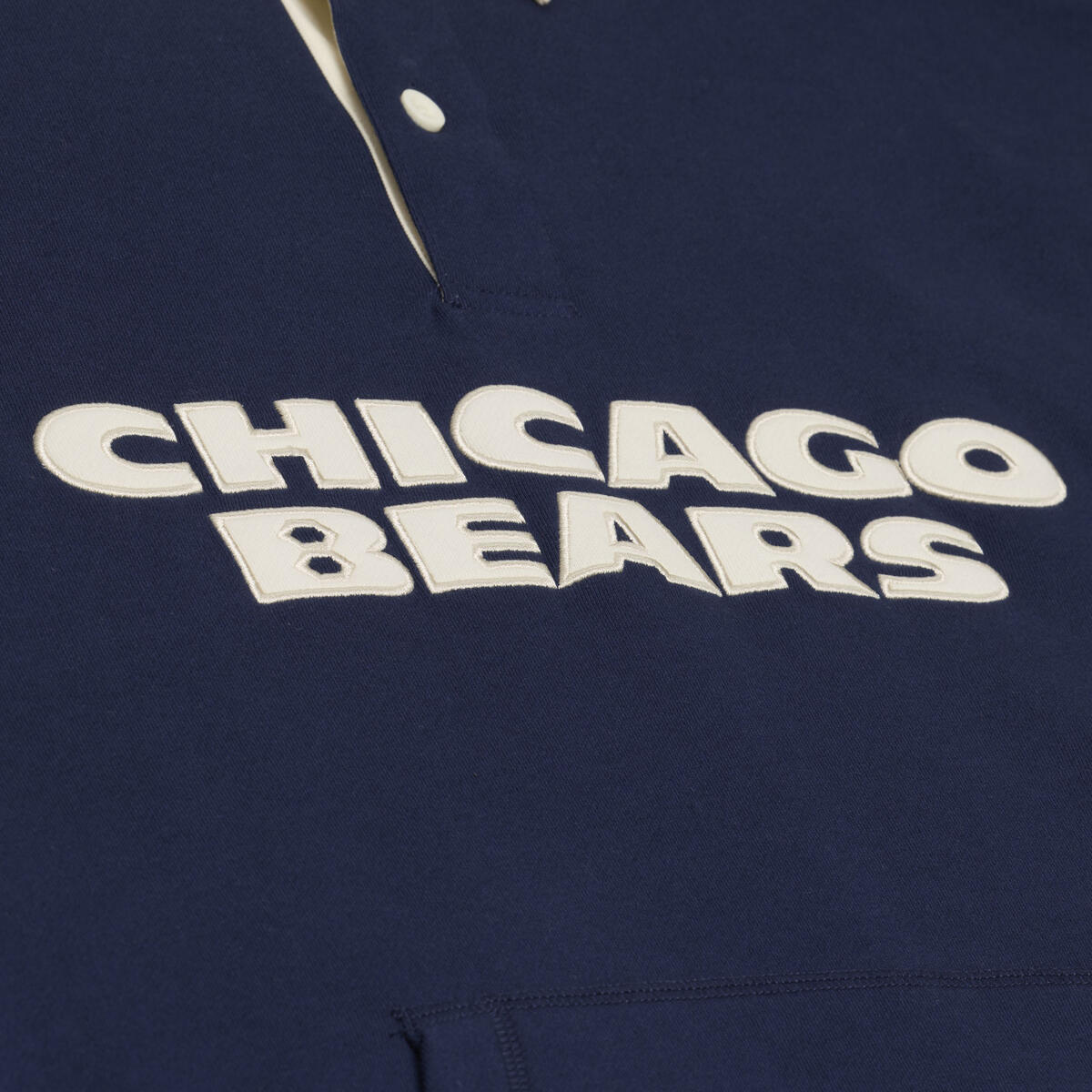 M&amp;N NFL Chicago Bears Retro Roots French Terry Fleece Polo