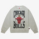 Wmns M&N NBA Chicago Bulls Logo Lightweight 3.0 Crew