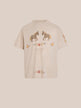 Found Floral Horse Tee