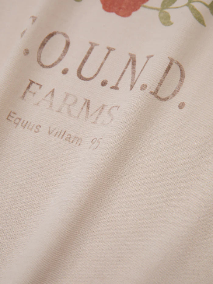 Found Floral Horse Tee