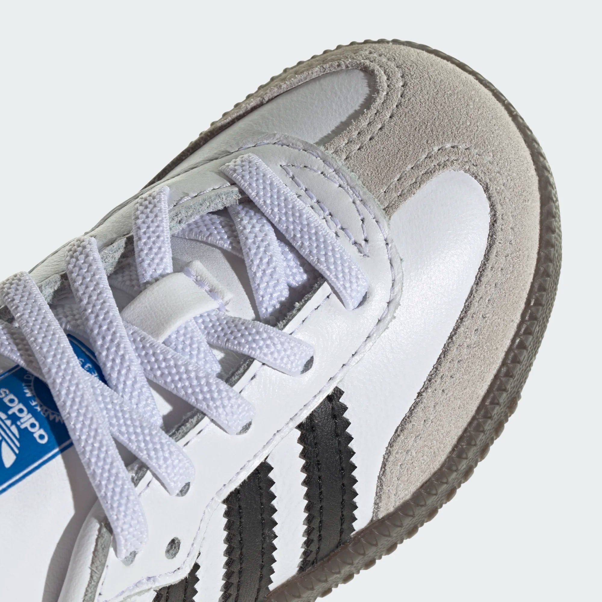 TD Adidas Samba OG with Elastic Laces