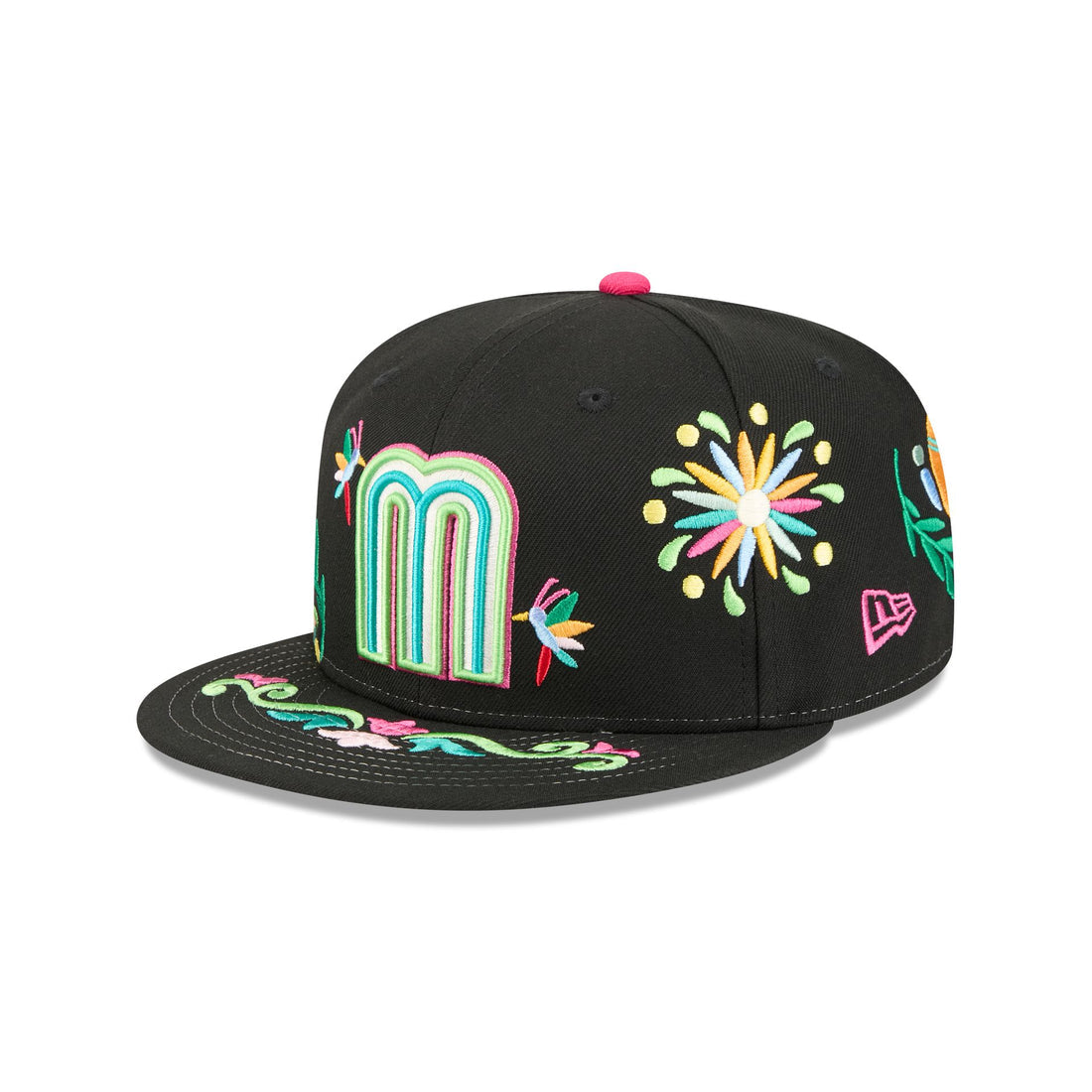 New Era 5950 WBC Mexico Latin Embroidered Fitted Hat