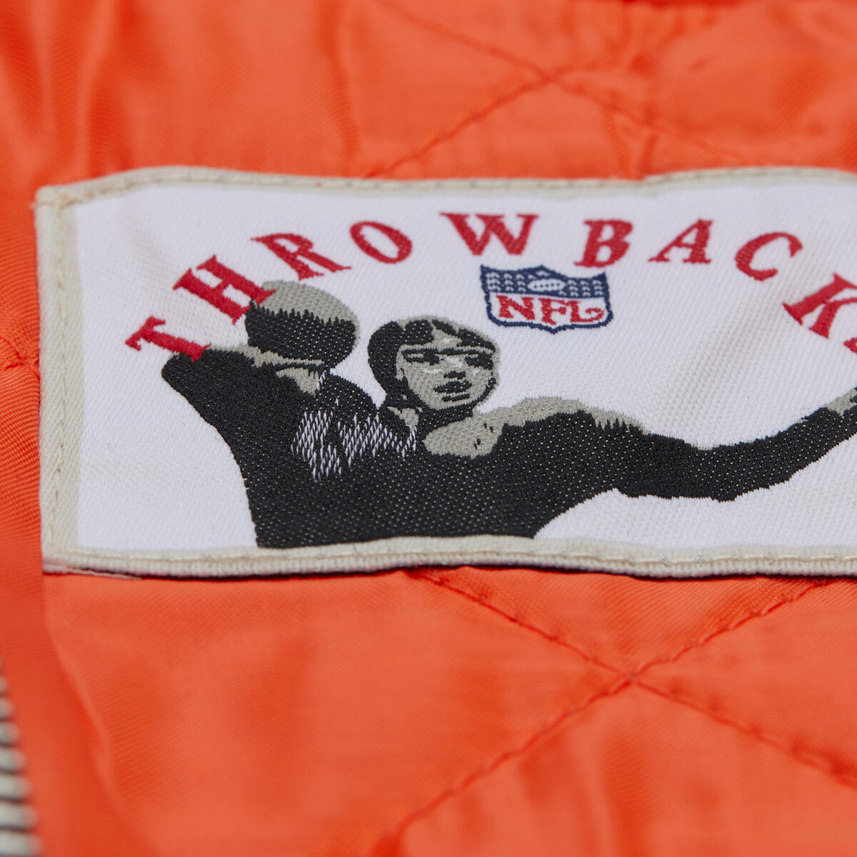 M&amp;N NFL Vintage Chicago Bears Throw It Back Heavyweight Satin Jacket