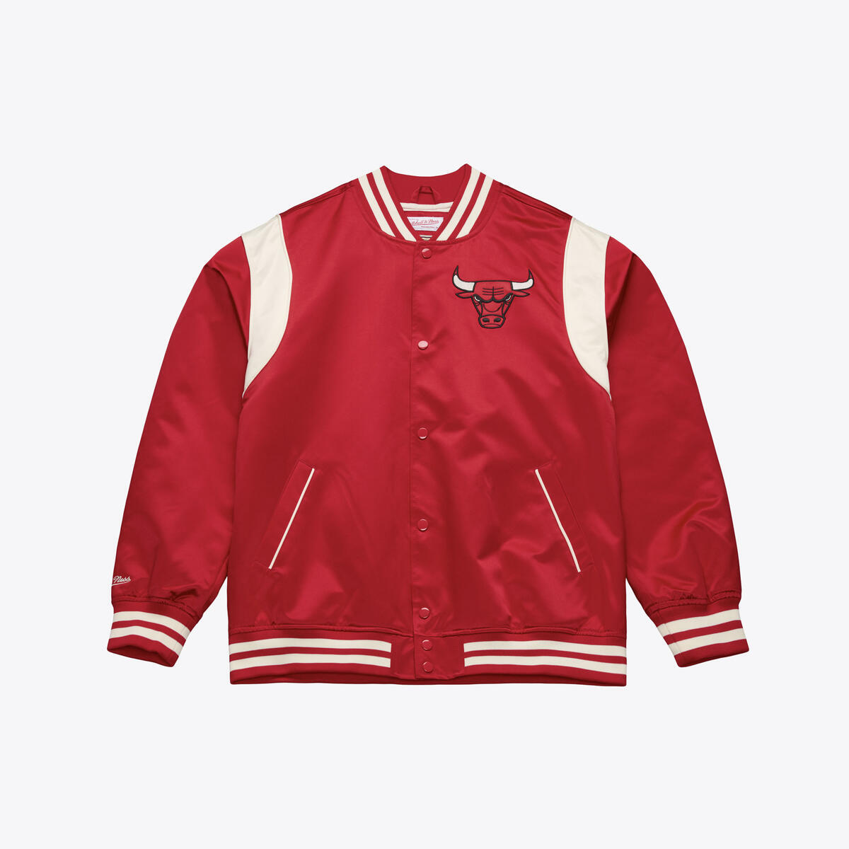 M&amp;N NBA Chicago Bulls Retro Roots Lightweight Satin Jacket