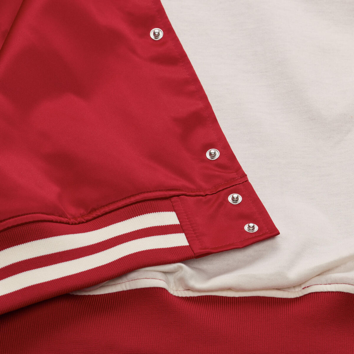 M&amp;N NBA Chicago Bulls Retro Roots Lightweight Satin Jacket