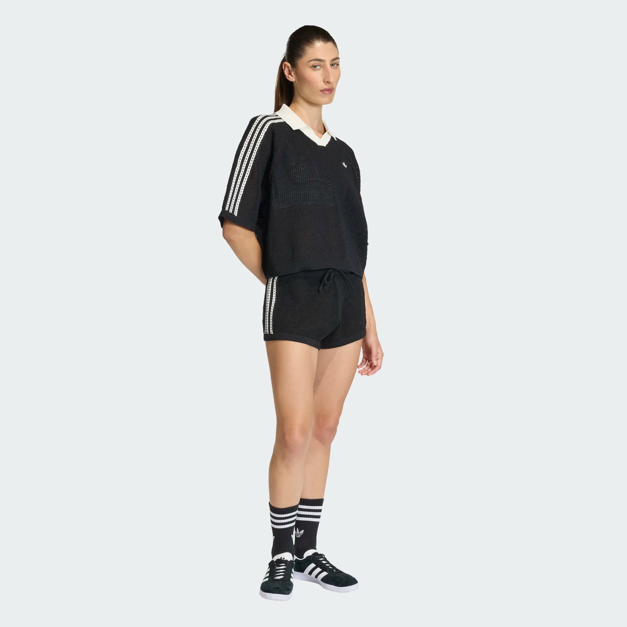 Wmns Adidas Crochet Polo