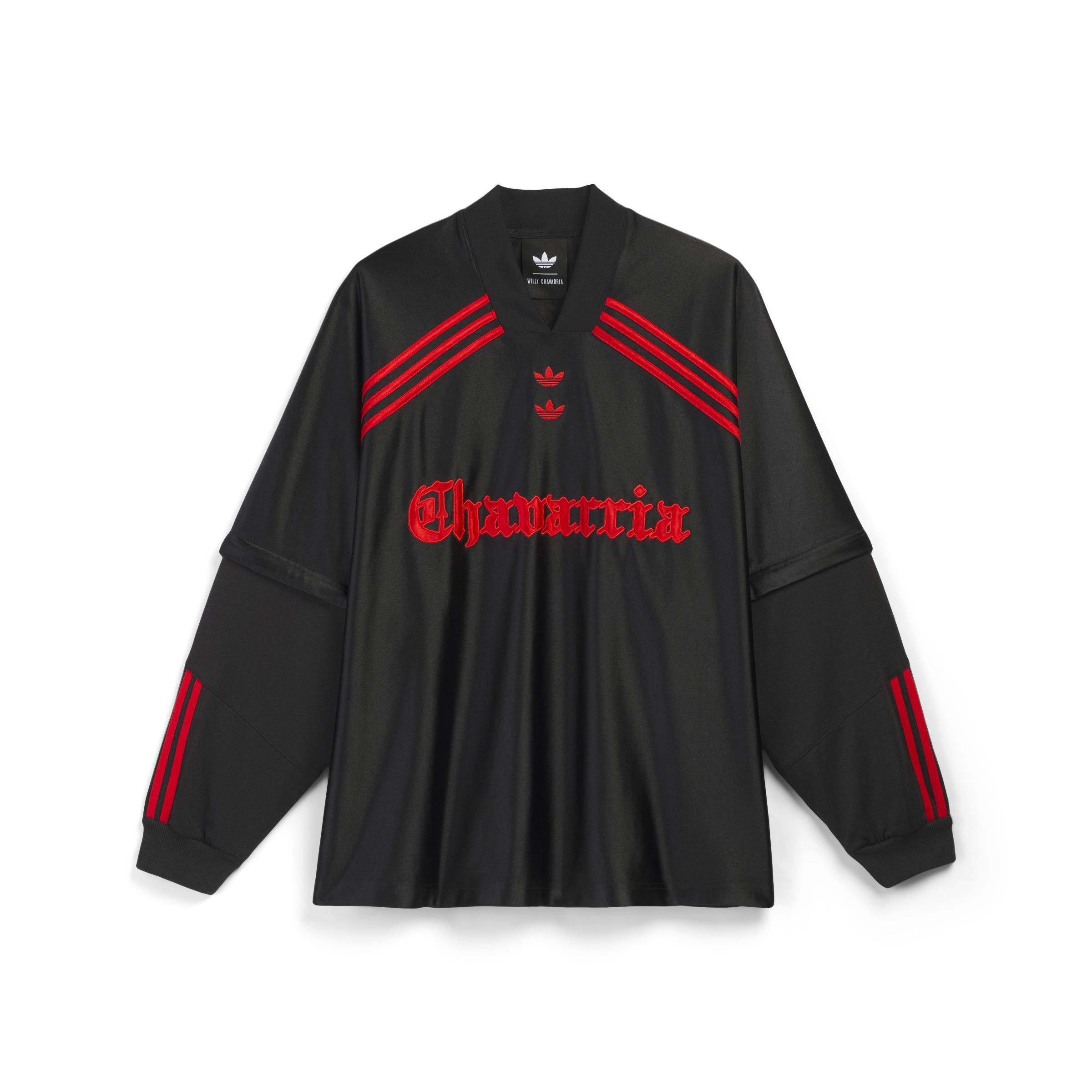 Adidas x Willy Chavarria Long-Sleeve Dazzle Jersey 'Black'|KZ3116