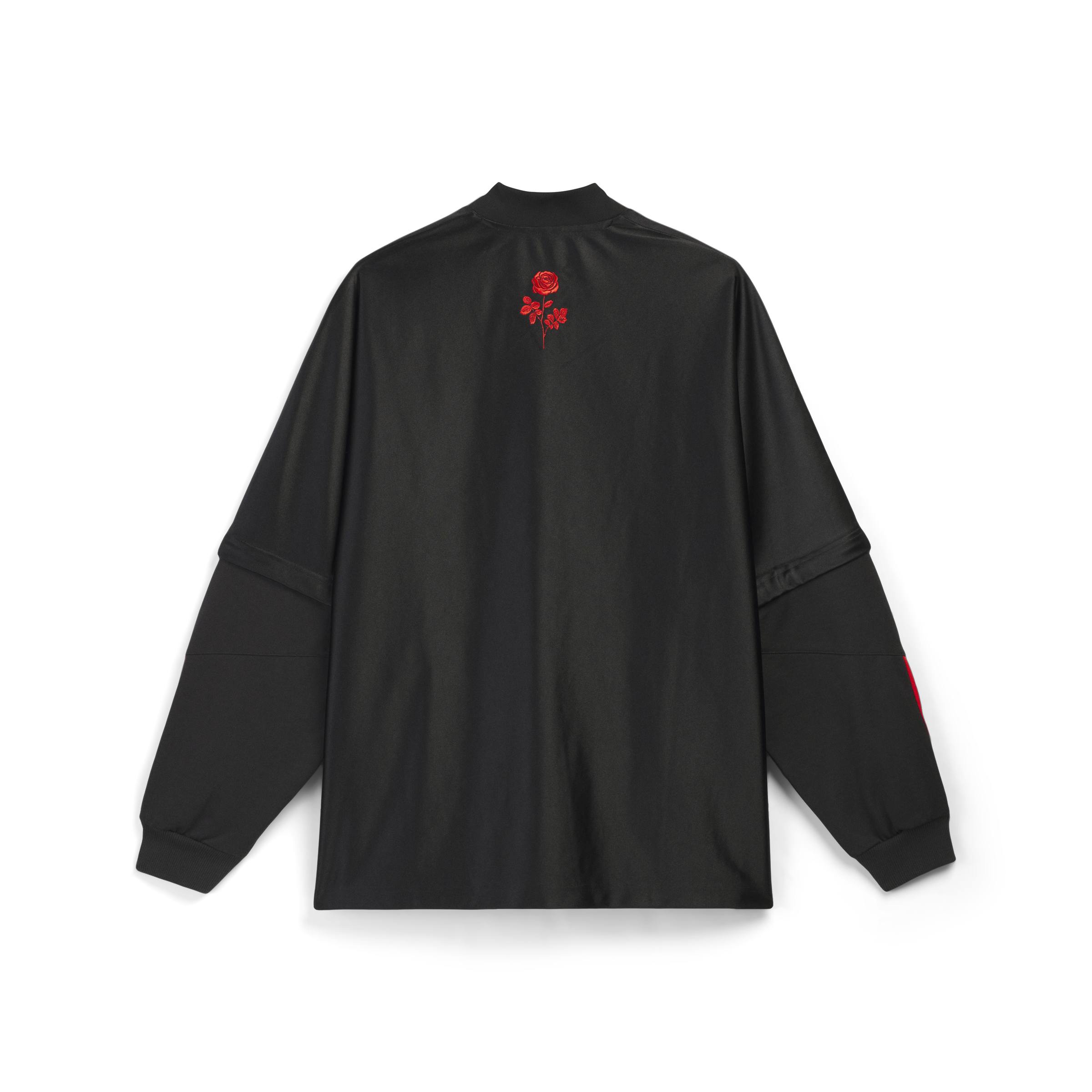  x Willy Chavarria 長袖シャツ Adidas x Willy Chavarria Long-Sleeve Dazzle Jersey 'Black'|KZ3116