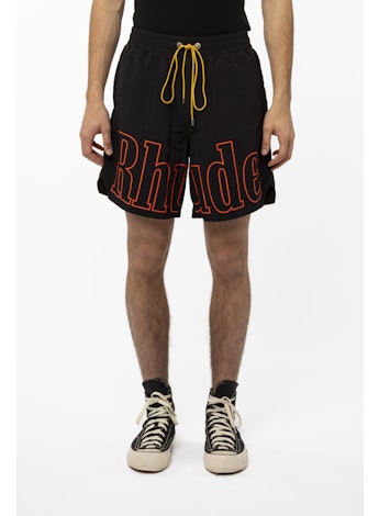 Rhude Logo Track Short