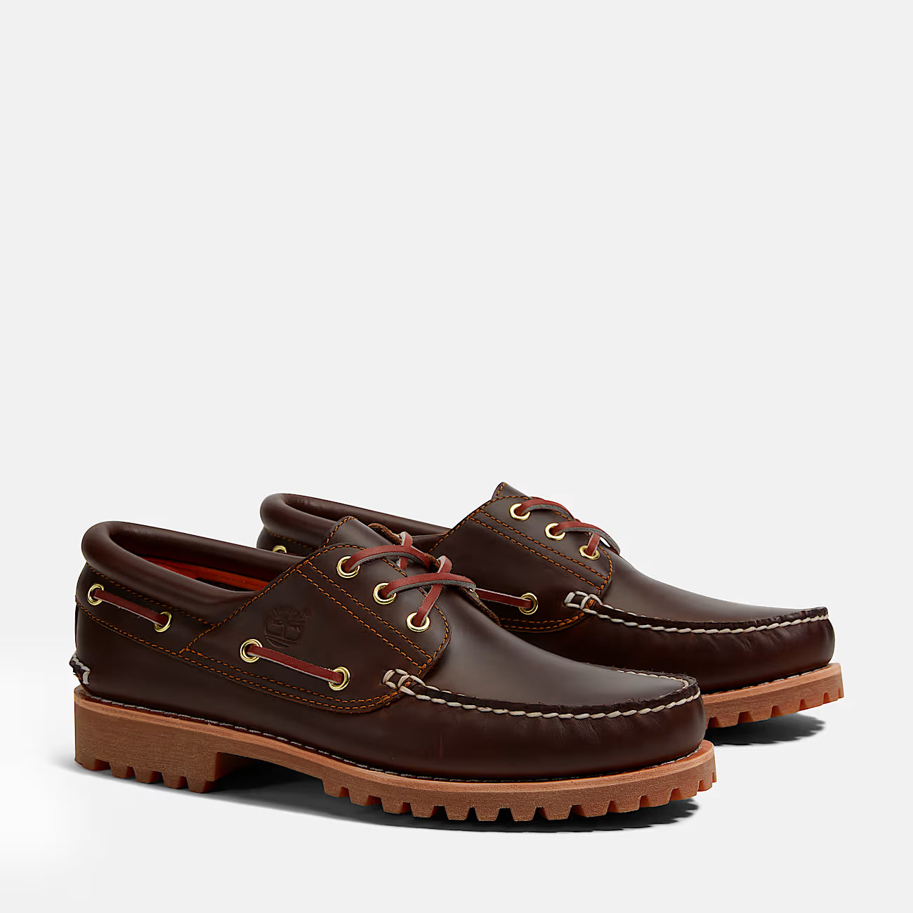 Timberland Authentic 3-Eye Lug Handsewn Boat Shoe