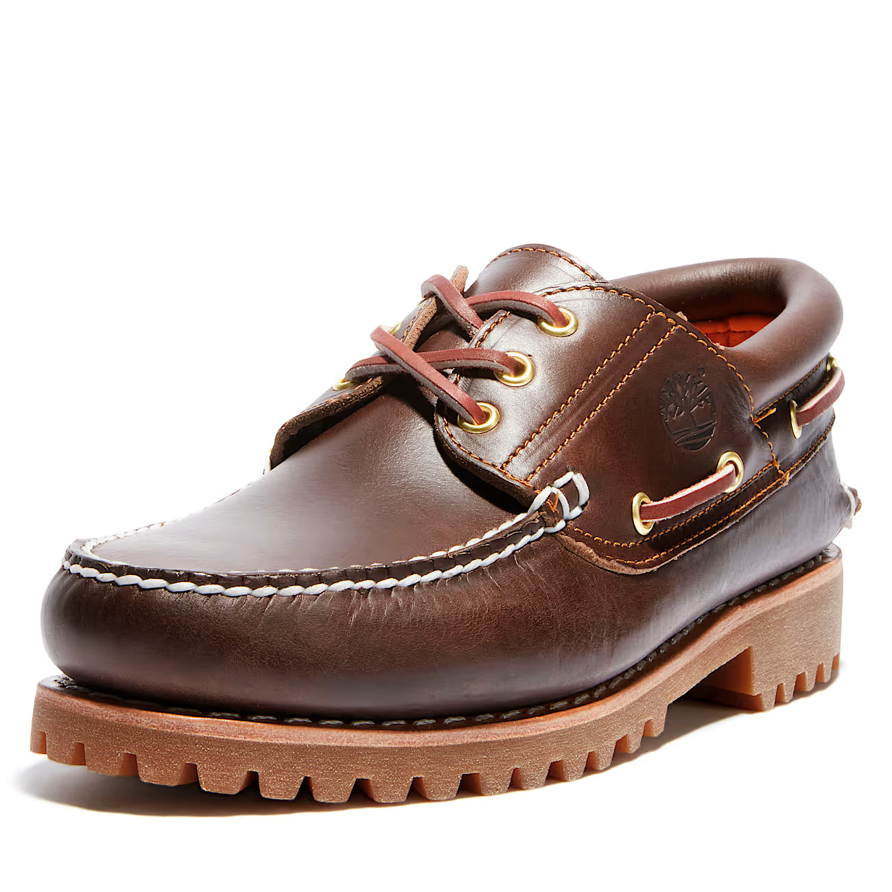 Timberland Authentic 3-Eye Lug Handsewn Boat Shoe