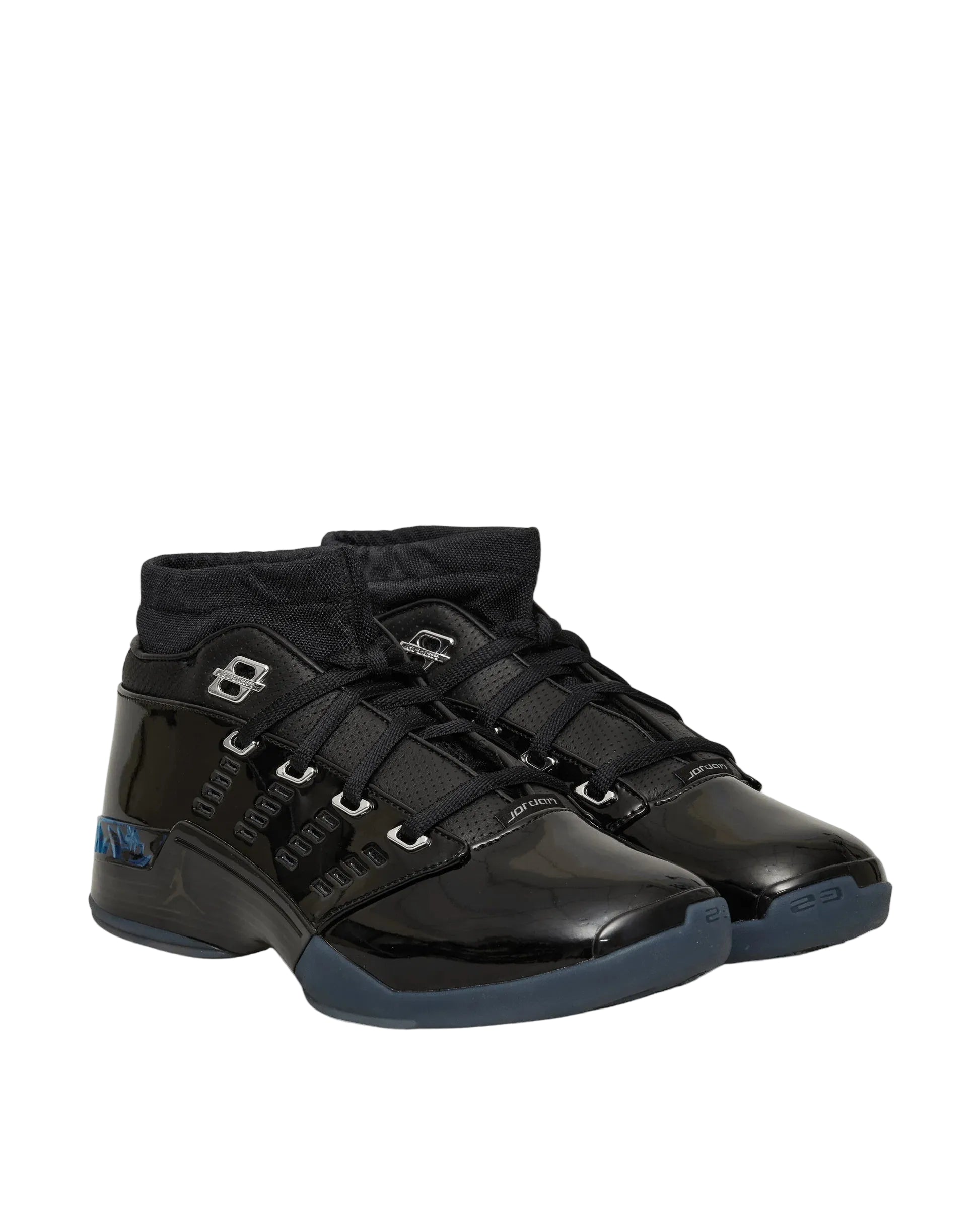 Air Jordan 17 Low SP 'Black/Black-Metallic Silver'