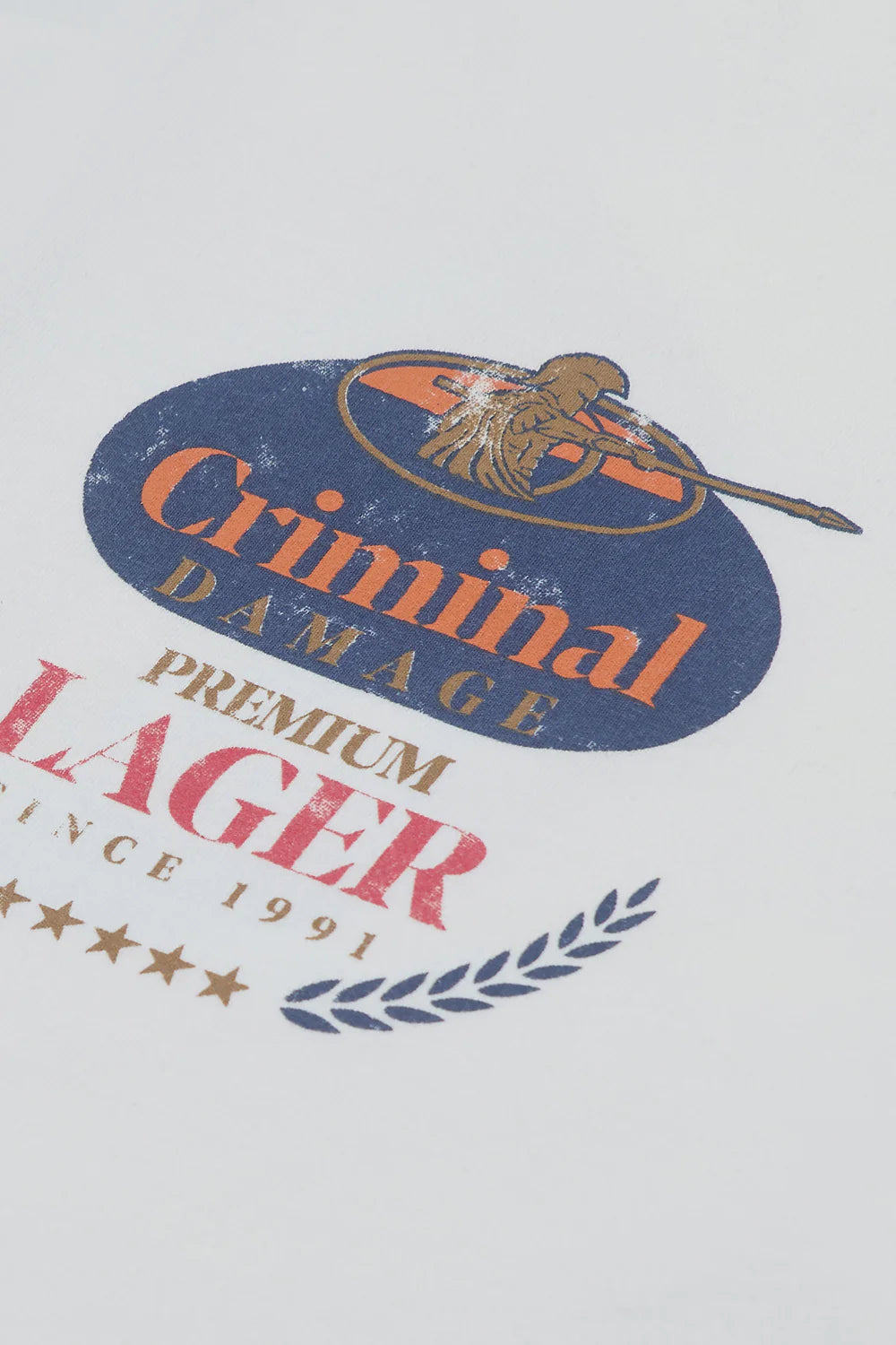 Criminal Damage Premium Lager Tee