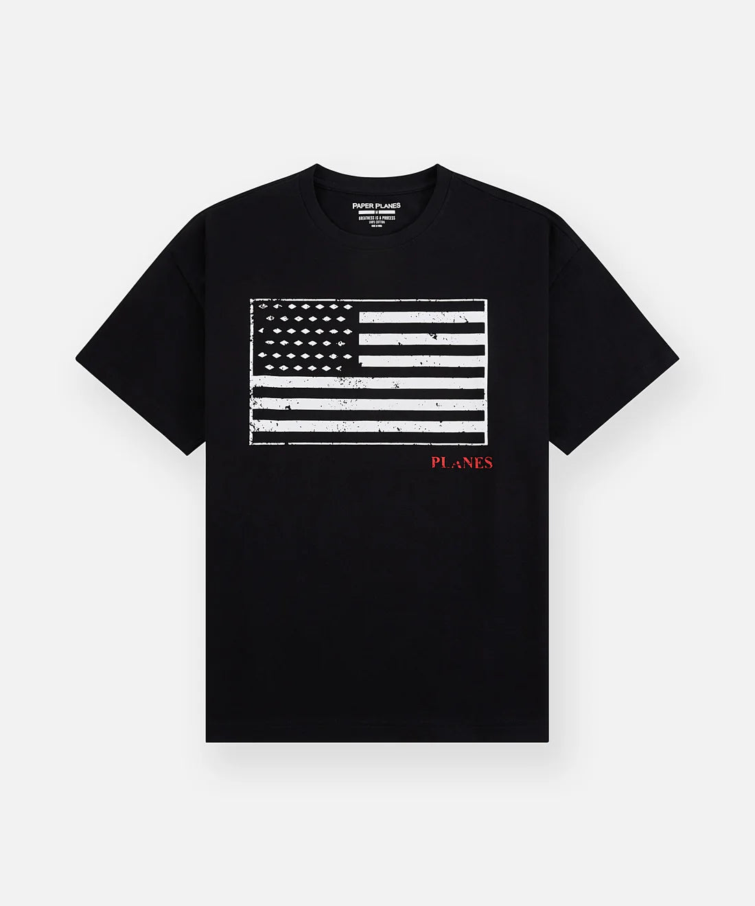 Paper Planes Black Diamond Flag Tee