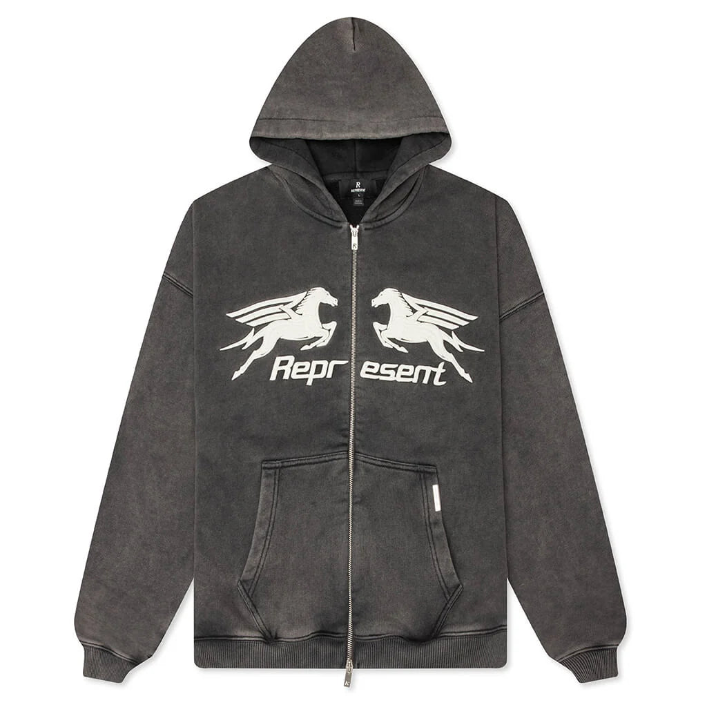 Represent Pegasus Zip Through Hoodie