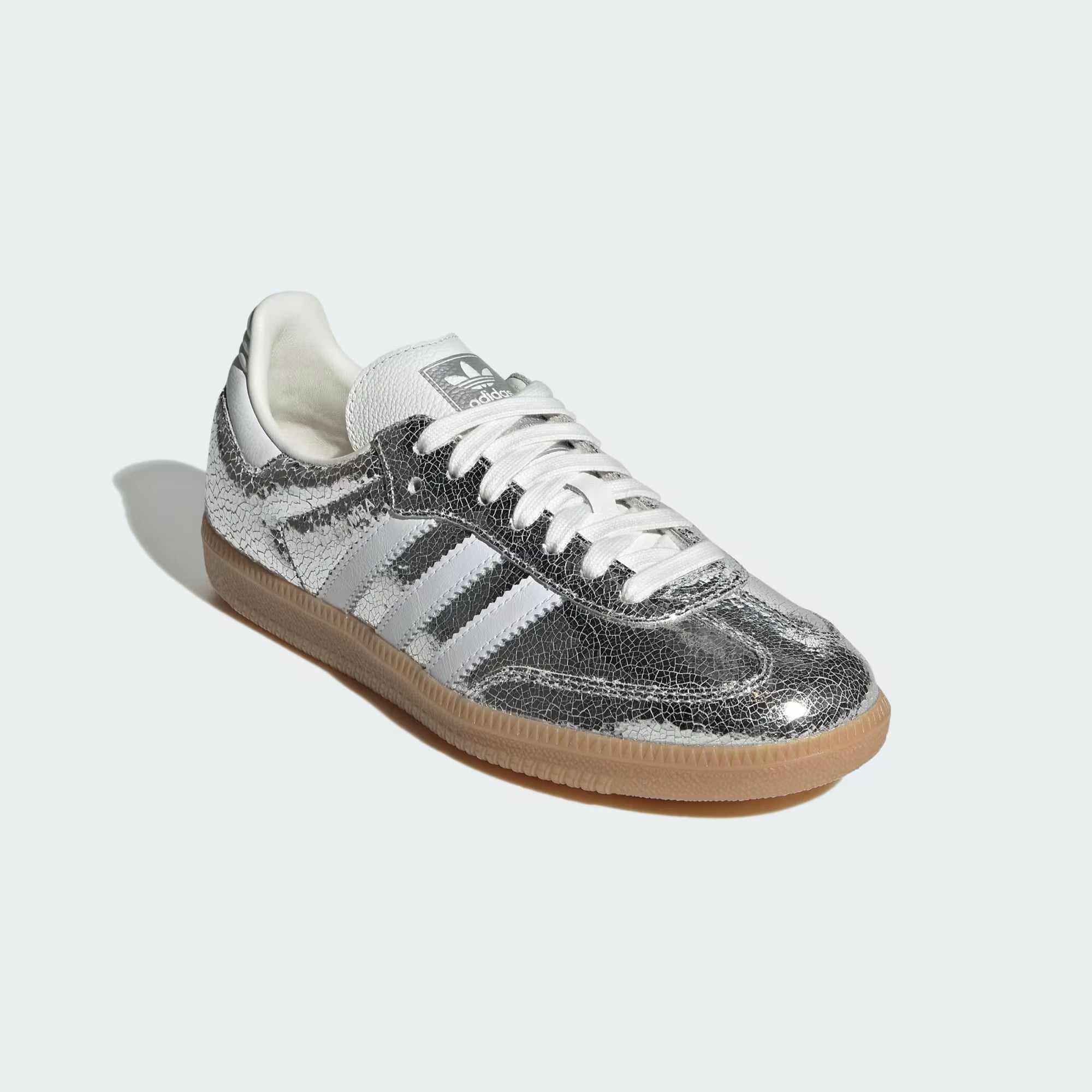 adidas Samba OG Silver Metallic Cloud White (GS)