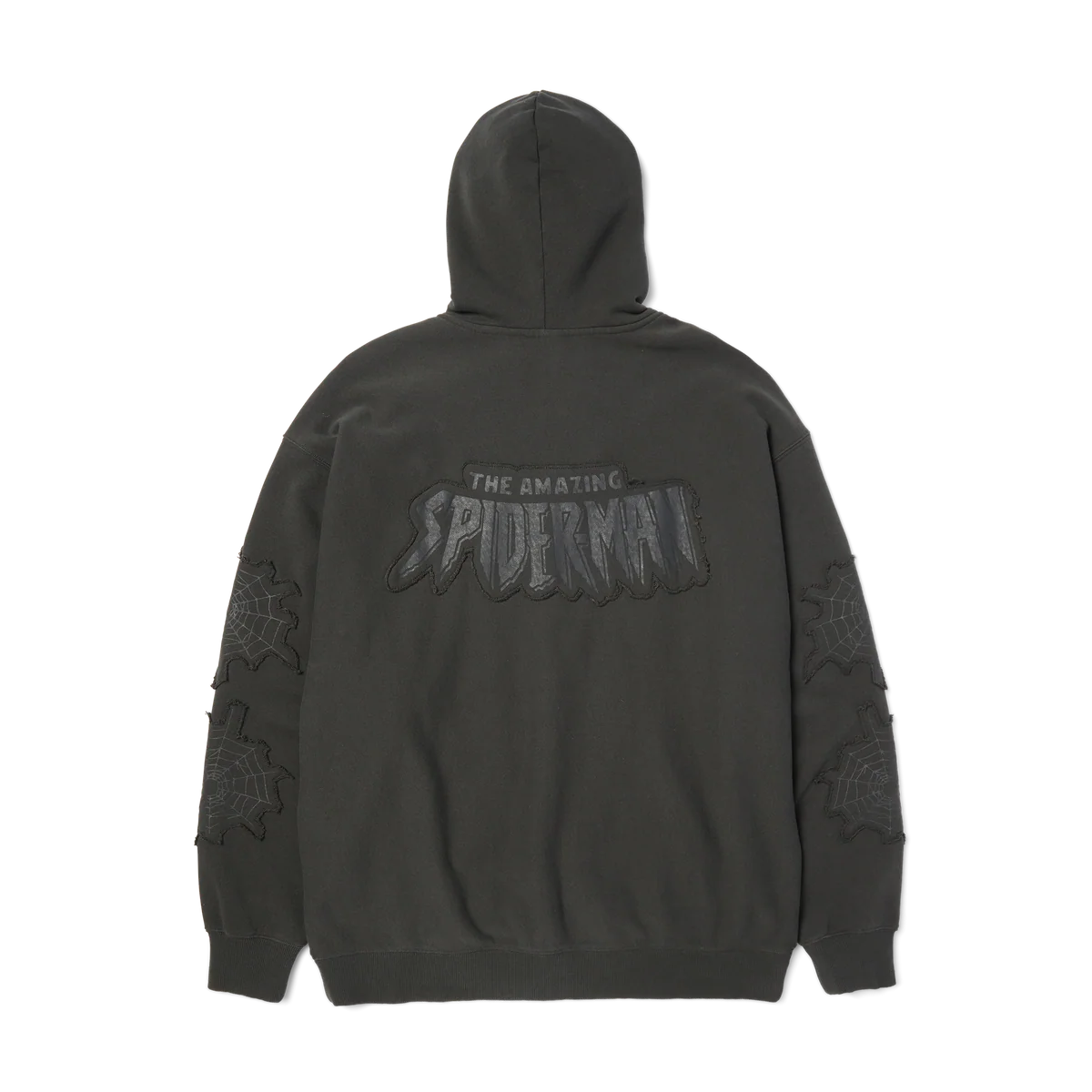HUF Spiderman Web Full Zip Washed Hoodie