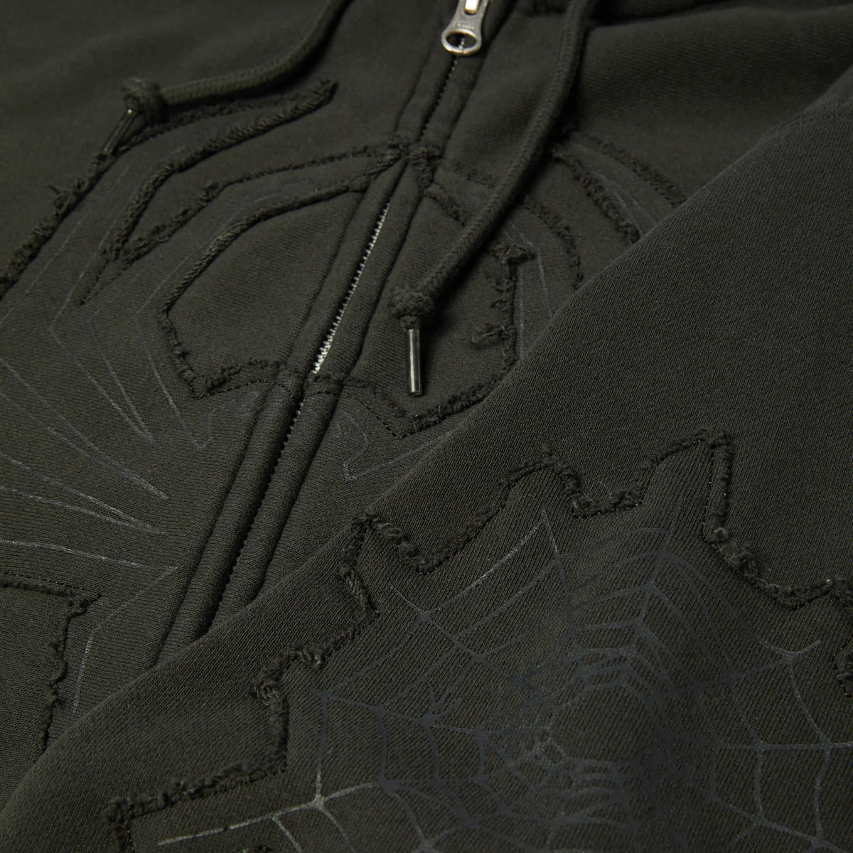 HUF Spiderman Web Full Zip Washed Hoodie
