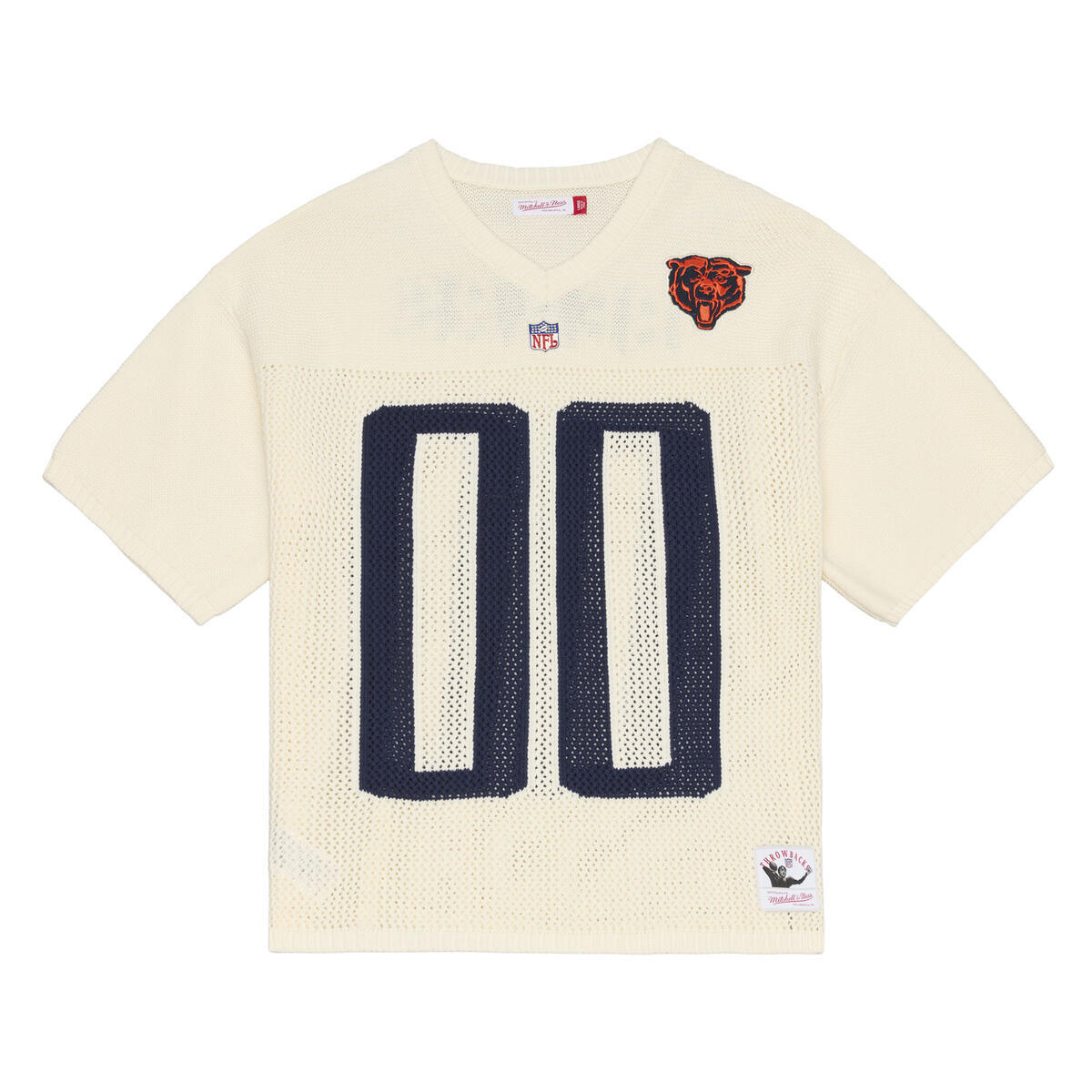 M&amp;N NFL Chicago Bears Retro Roots Sweater Jersey