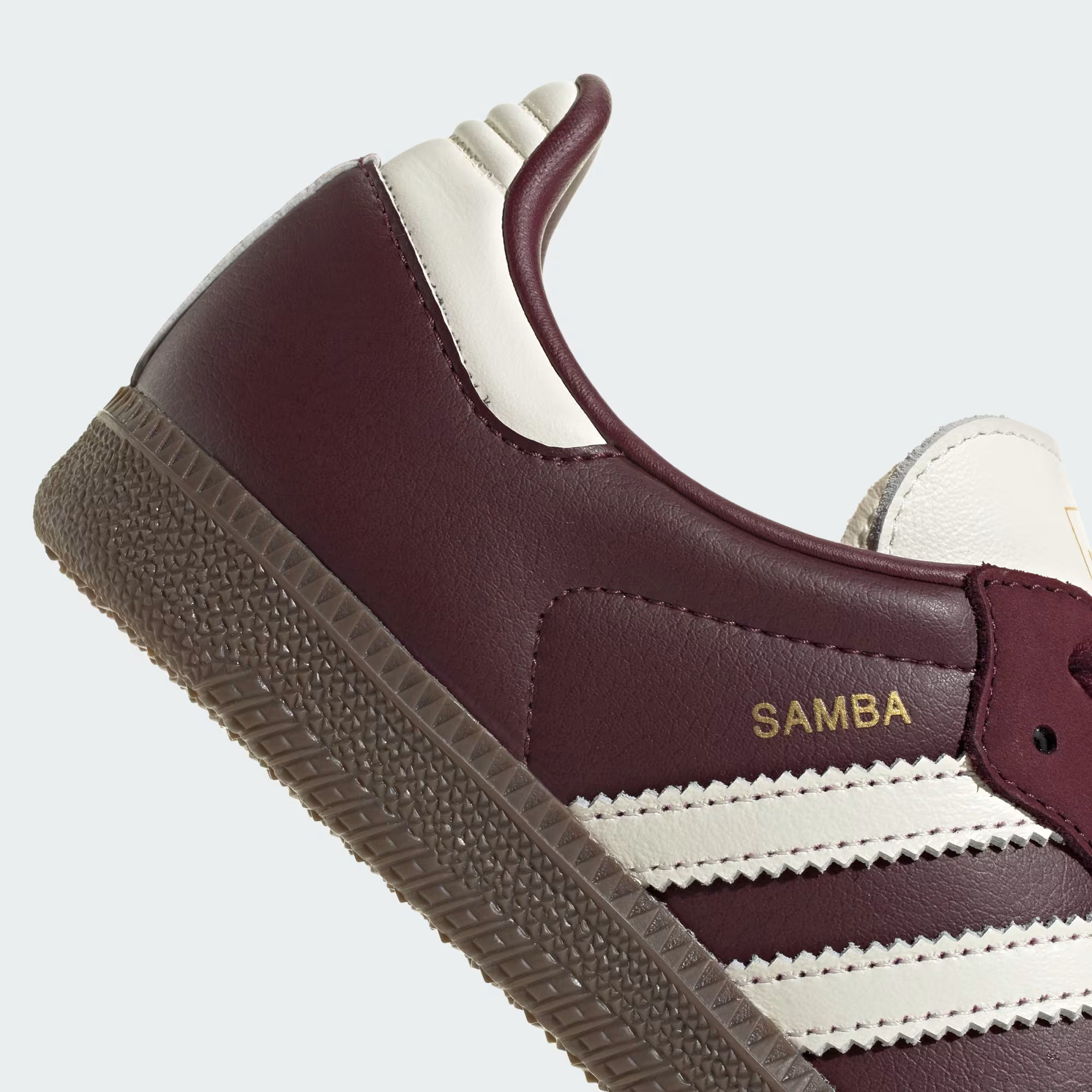 Wmns Adidas Samba OG 'Maroon / Off White / Gum'|JR8844|TF – Top Fashion