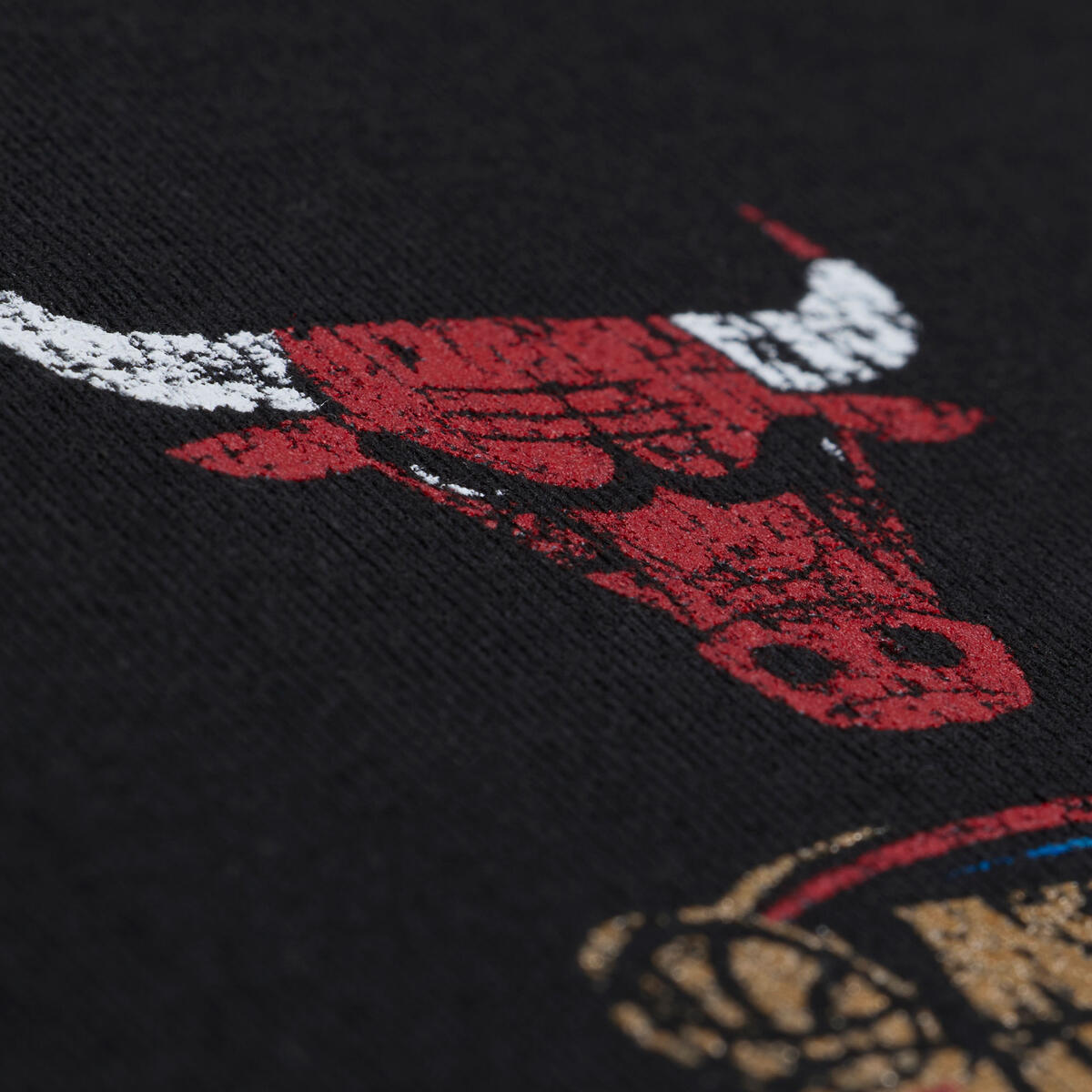 M&amp;N NBA Chicago Bulls X LRG Wild Art Tee