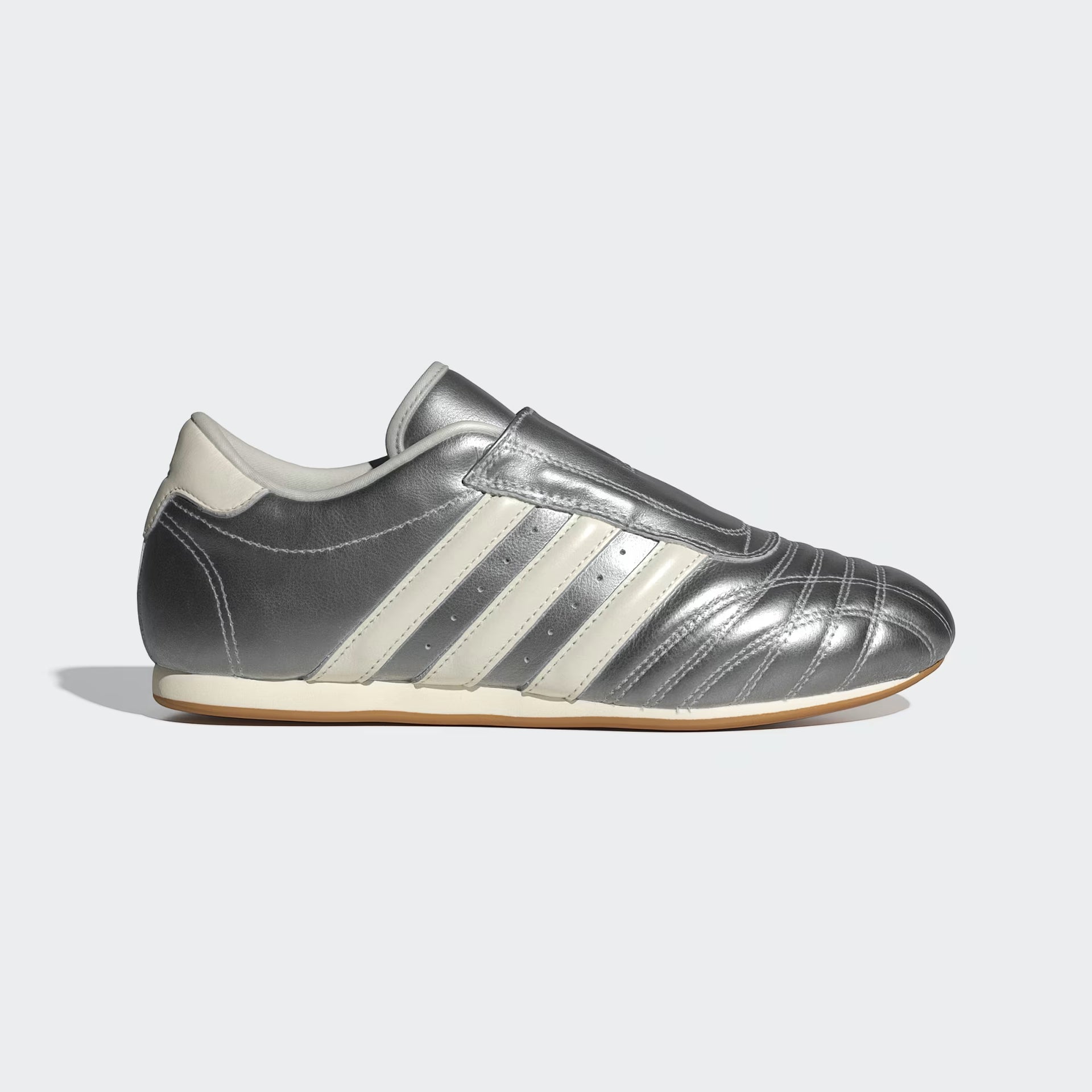 Wmns Adidas Taekwondo 'Silver Metallic / Off White / Gum'|JS4023