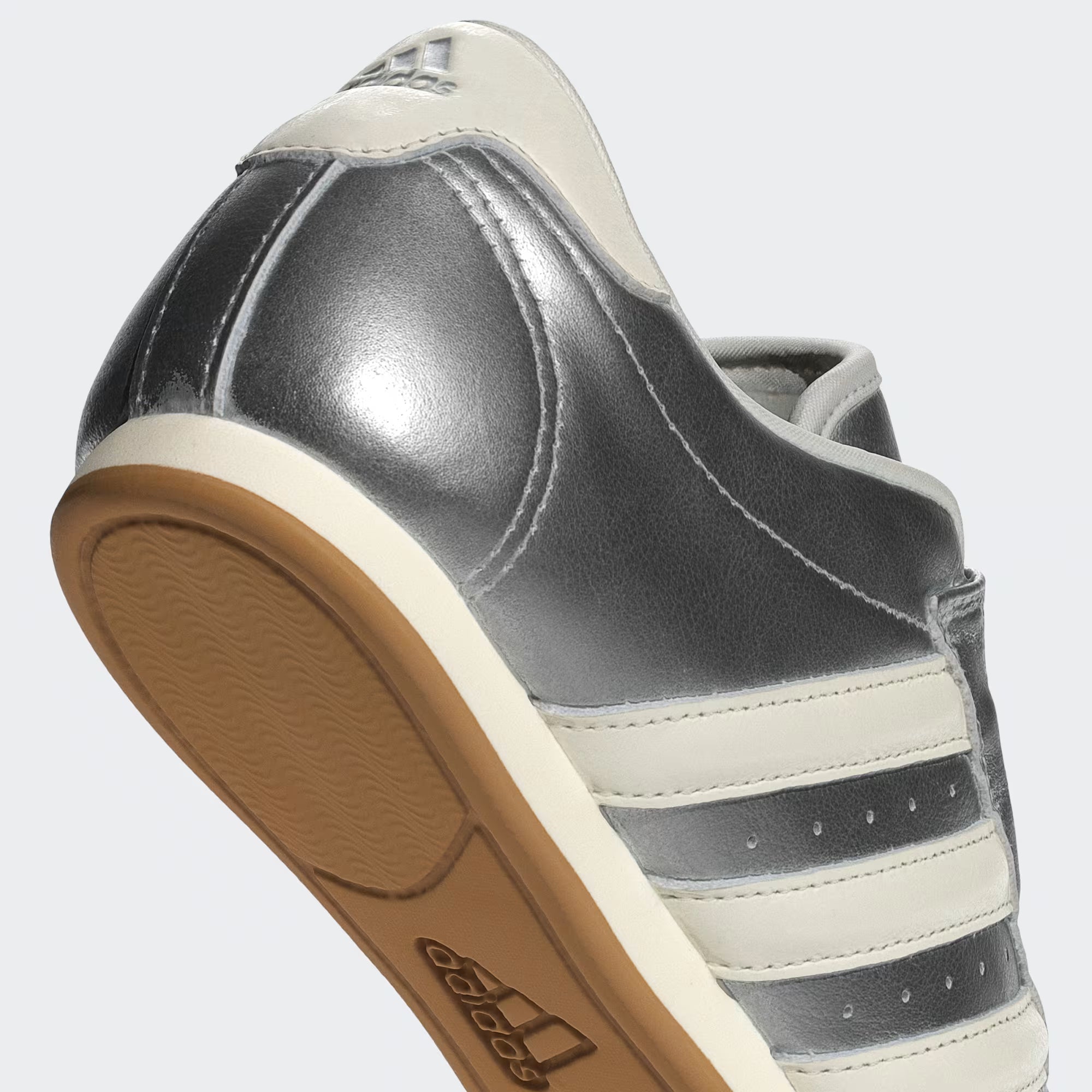 Wmns Adidas Taekwondo 'Silver Metallic / Off White / Gum'