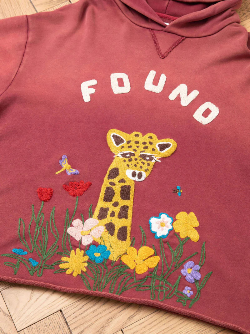 Found Embroidered Wildlife Hoodie
