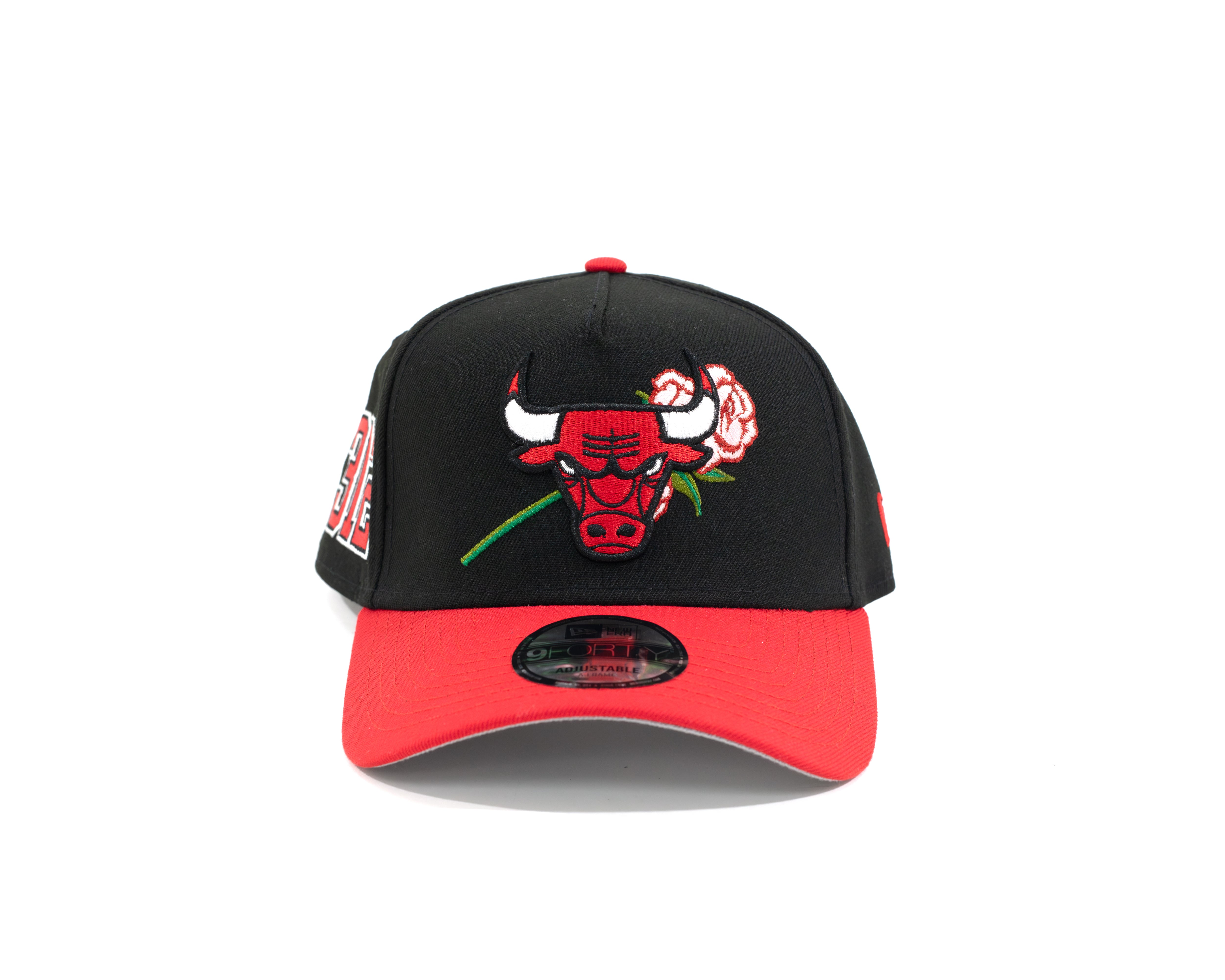 New Era 940 A Frame Chicago Bulls Rose Snapback Hat 'Black/Red
