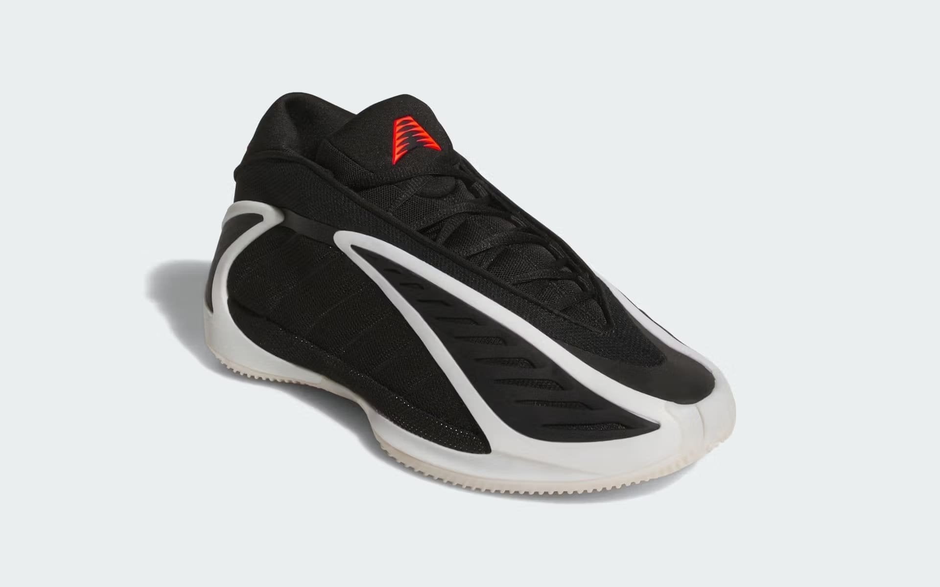 Adidas Anthony Edwards 2 'Black/Zero Metallic-Lucid Red|JS3508|TF