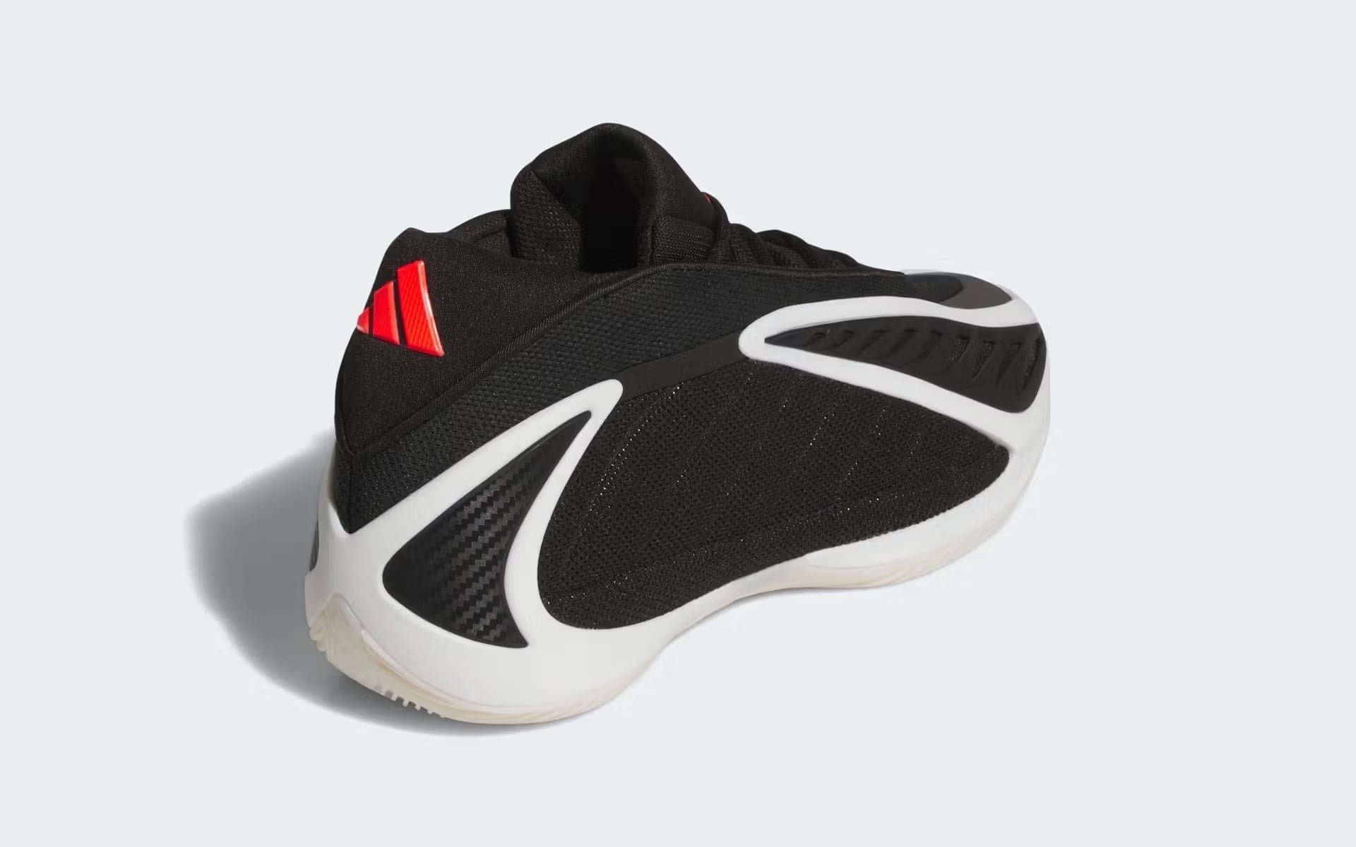 Adidas Anthony Edwards 2 'Black/Zero Metallic-Lucid Red|JS3508|TF