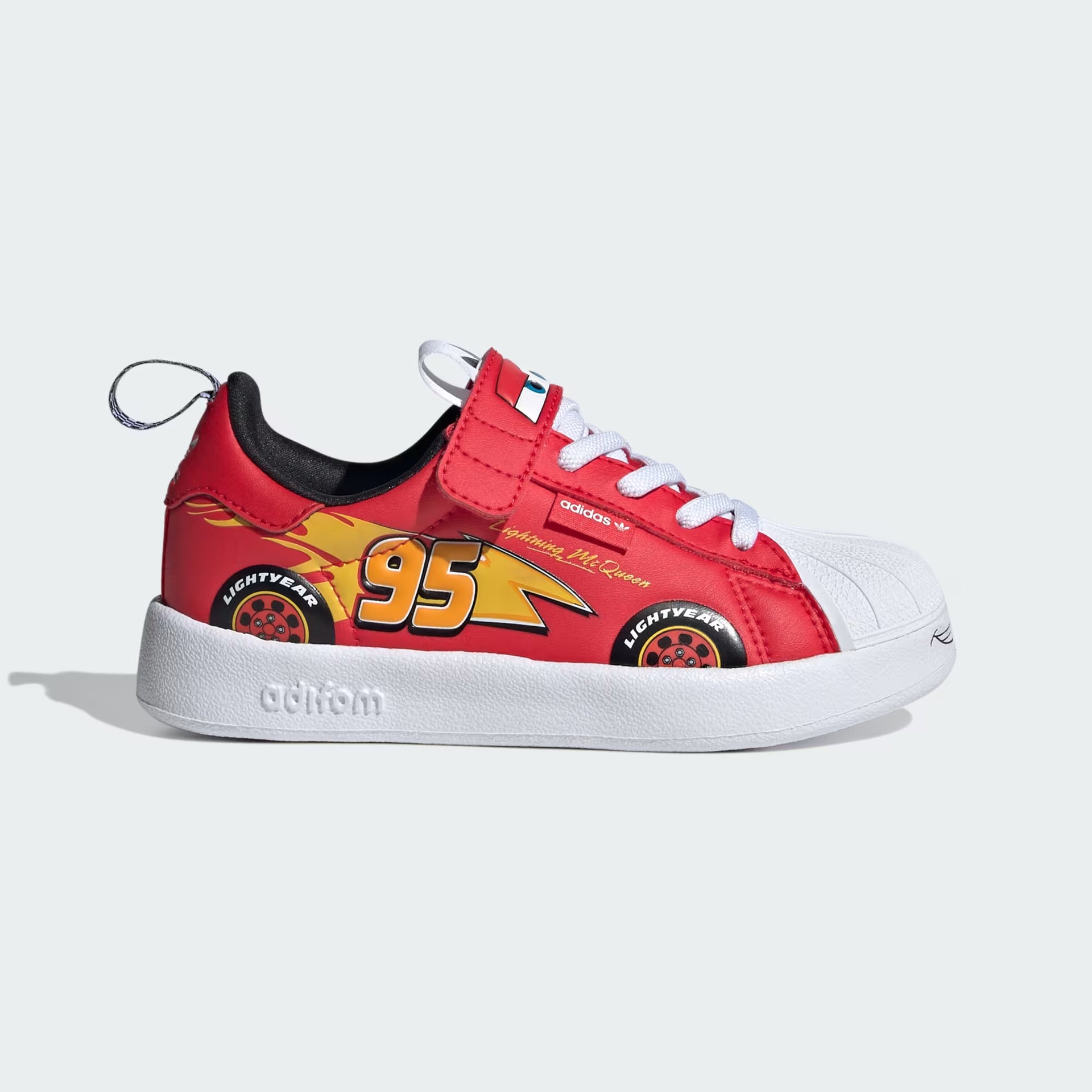 adidas Pixar Cars Adifom Superstar 360 Shoes Kids - Kids - Pure Ruby / Cloud White / Supplier Colour