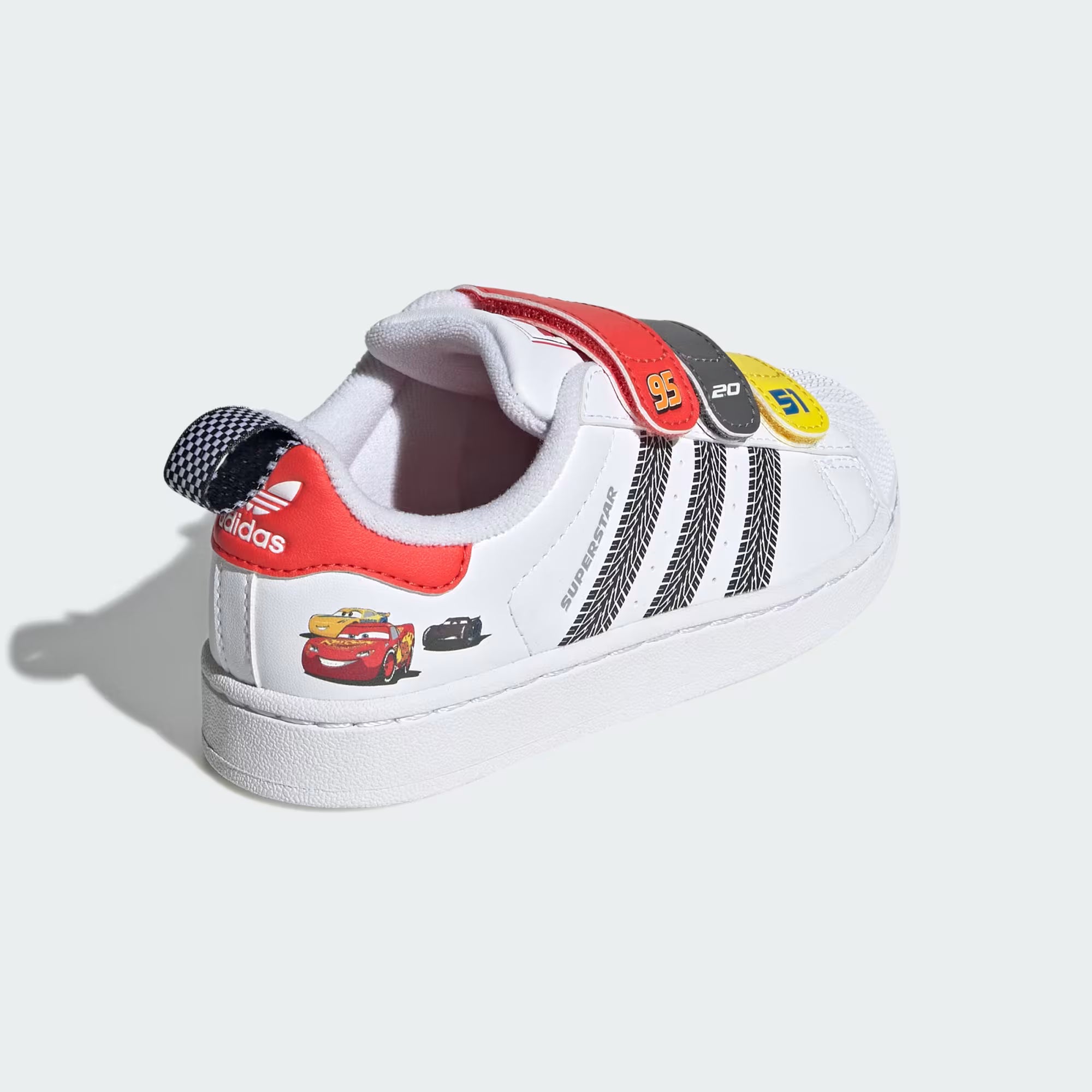 adidas Pixar Cars Superstar II Comfort Closure Shoes Kids White 2 - Originals adidas Pixar Cars Superstar II Comfort Closure Shoes Kids White 2 - Originals