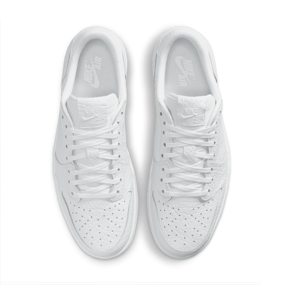 air jordan low top white