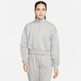 Wmns Nike Sportswear Phoenix Fleece 1/2-Zip Crop Sweatshirt 