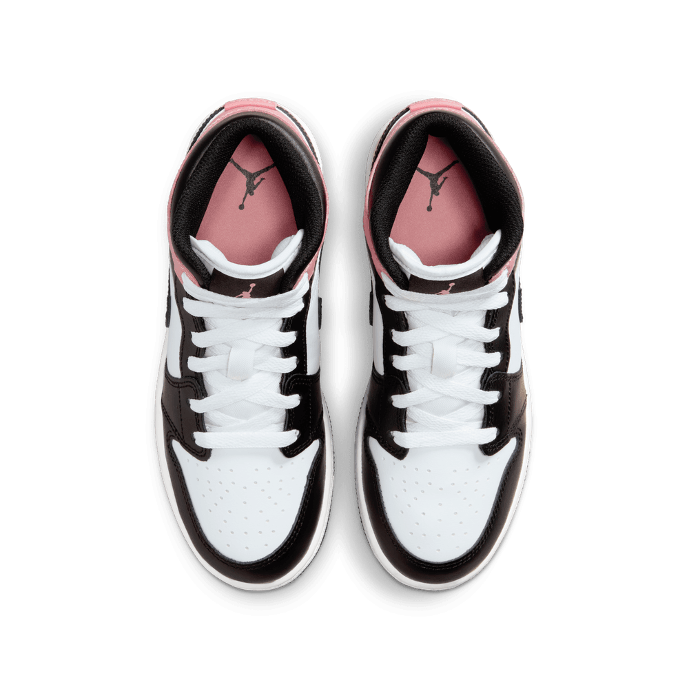 air jordan 1 pink and black and white