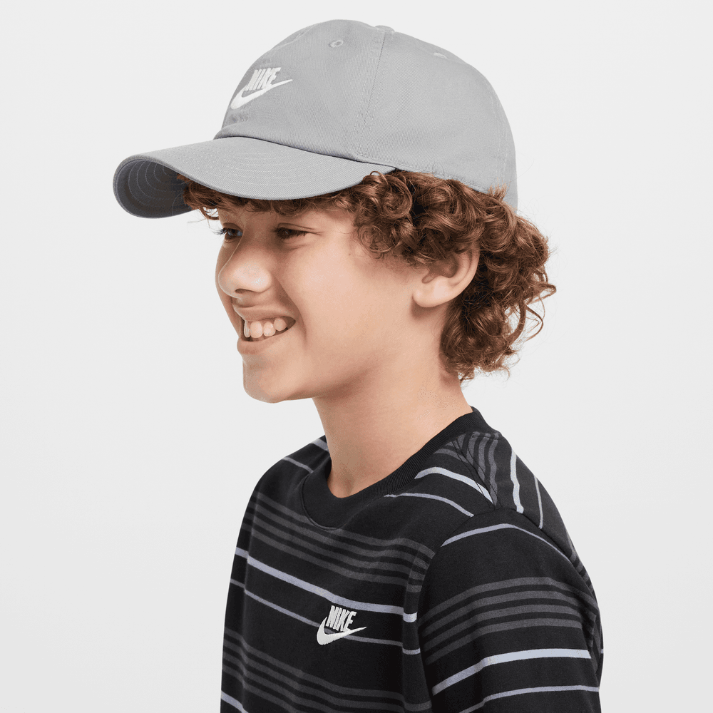 Kids Nike Club Cap ' Particle Grey/White|FB5063-073|Top Fashion