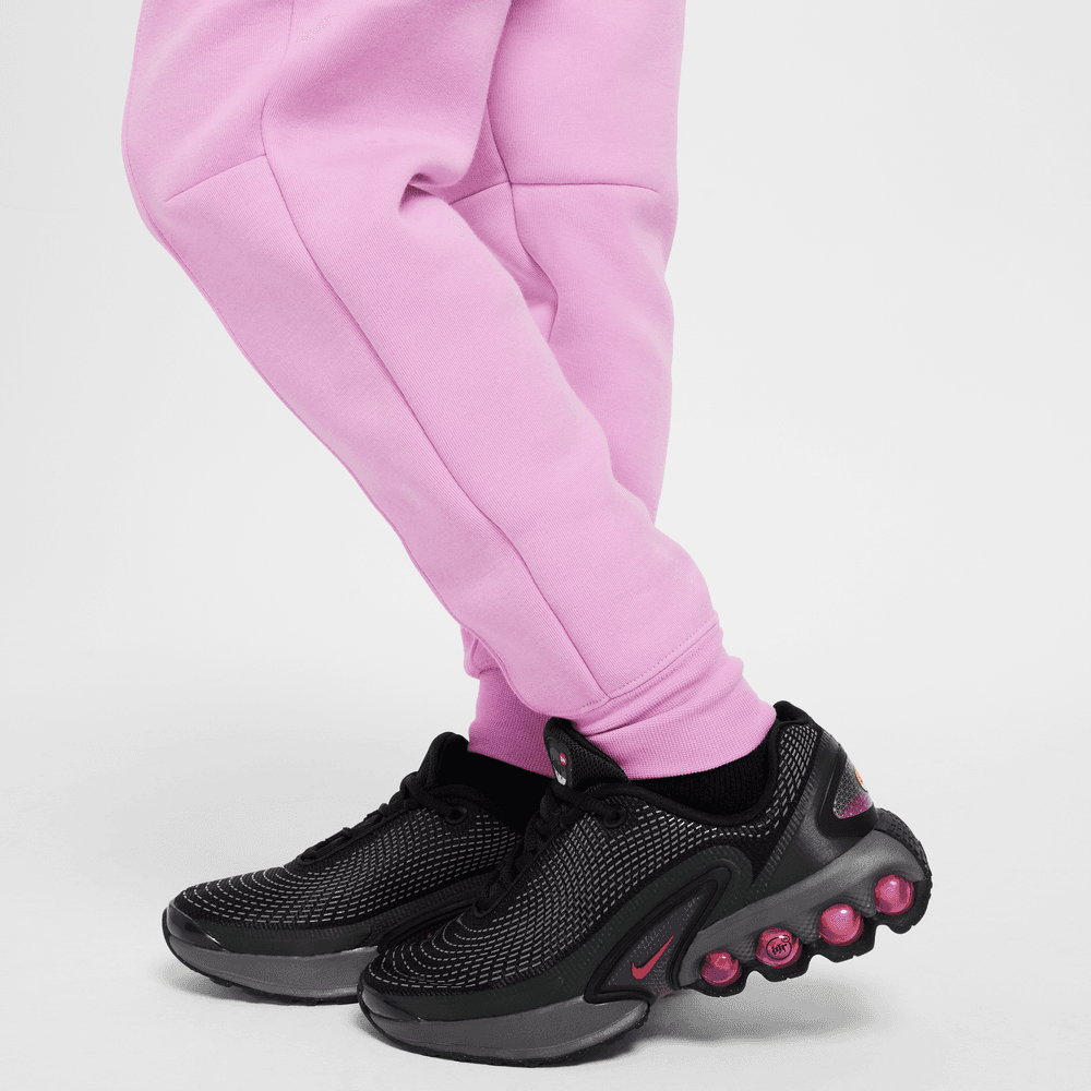 pink tech fleece joggers