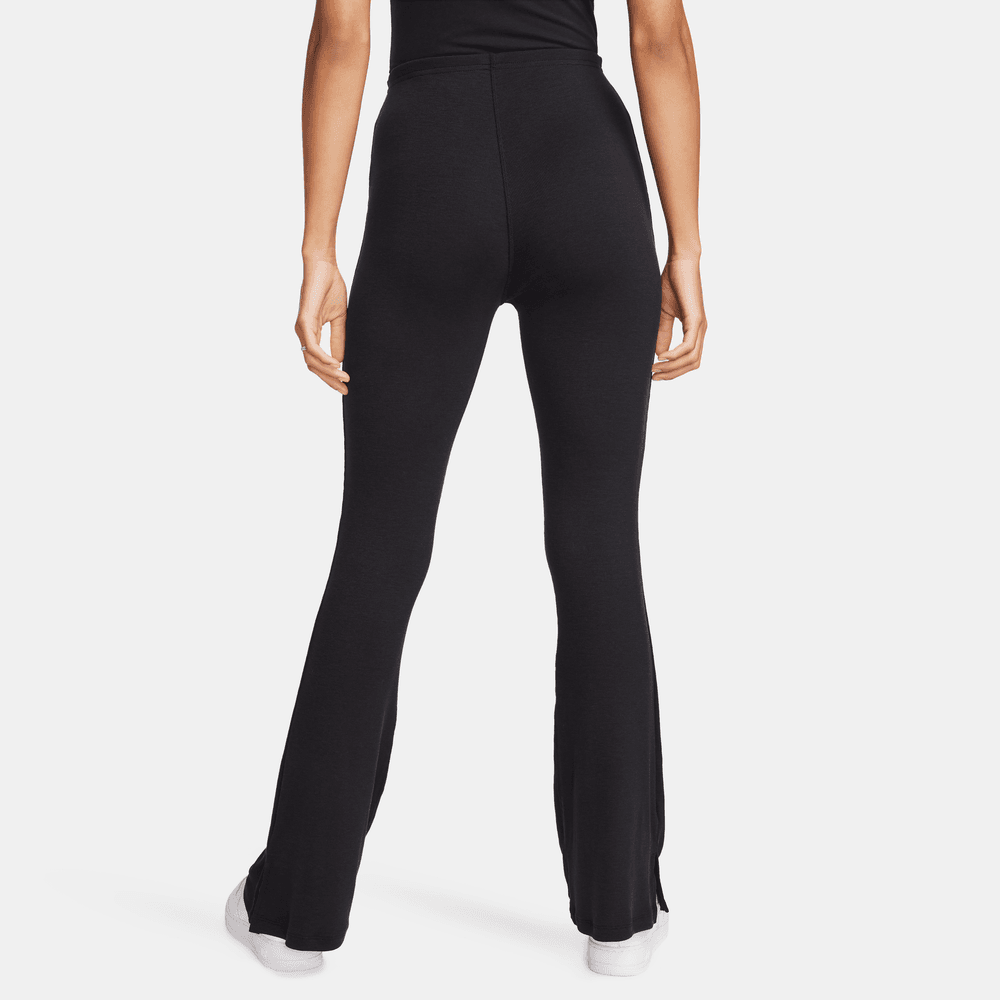 Wmns Nike Sportswear Chill Knits Mini-Ribbed Mid-Rise Flared Legging