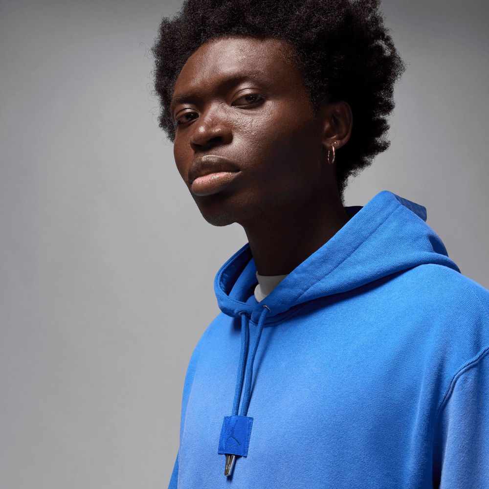 nike jordan flight hoodie blue