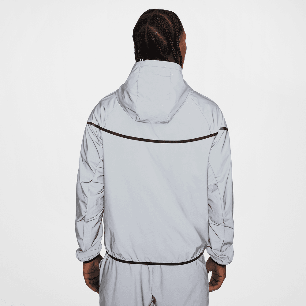 Reflective Tech Nike Tech Woven Reflective Jacket 'Reflect Silver/Black|FZ7585-035|TF ...