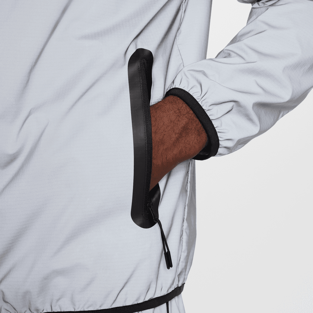 Reflective Tech Nike Tech Woven Reflective Jacket 'Reflect Silver/Black|FZ7585-035|TF ...
